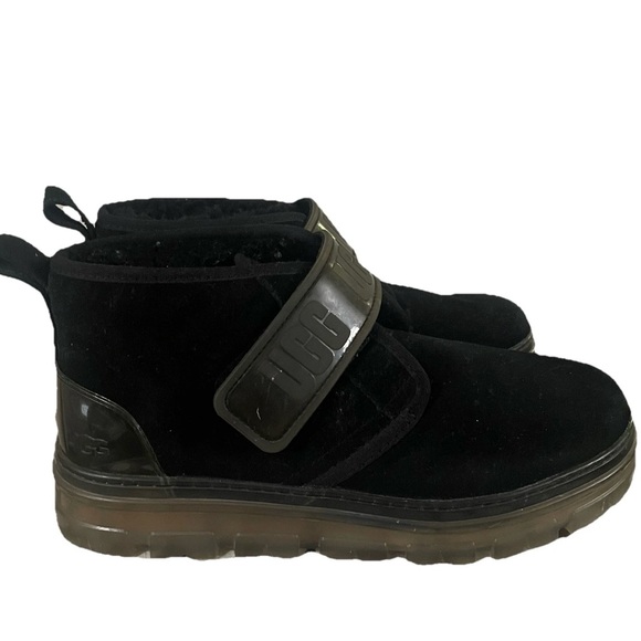 UGG Neumel Strap Boots Women 10 Suede Shearling Lined Winter 1137030 - Picture 6 of 6
